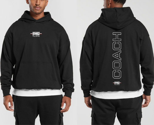 Unisex Black Coach Hoodie