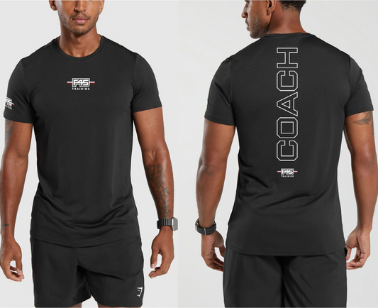 Unisex Black Coach T Shirt